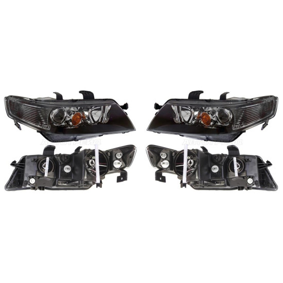 Фары Хонда Аккорд Honda Accord 6 (2002-2005) комплект 2 штуки левая и правая TYC высокое качество