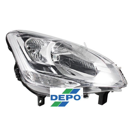 Фара правая Citroen Berlingo (2008-) DEPO