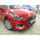Бампер передний в цвет кузова Hyundai Solaris 2 (2017-2020)