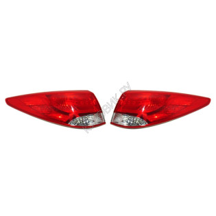 Фонари задние Хендай Туксон Hyundai Tucson 2 (2009-2014) комплект 2 штуки левый и правый DEPO высокое качество