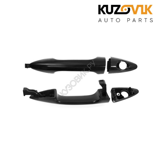 Ручка передней левой двери Kia Rio 3 (2011-2015) наружная KUZOVIK Ручка передней левой двери Kia Rio 3 (2011-2015) наружная KUZOVIK