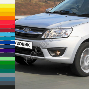 Бампер передний в цвет кузова Лада Гранта 1 (2014-2018) 2191 рестайлинг Бампер передний в цвет кузова Лада Гранта 1 (2014-2018) 2191 рестайлинг