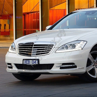 Передний бампер в цвет кузова Mercedes S-Class W221 (2012-) рестайлинг