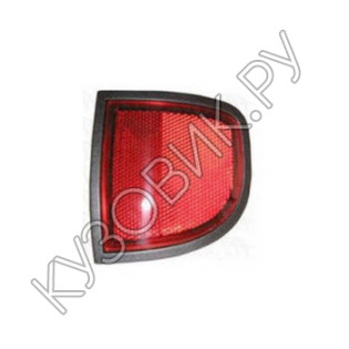 Фонарь-катафот в задний бампер правый Mitsubishi L200 4 (2005-2014)
