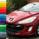 Бампер передний в цвет кузова Peugeot 308 (2007-2011) Бампер передний в цвет кузова Peugeot 308 (2007-2011)