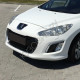 Бампер передний в цвет кузова Peugeot 308 (2011-2015) рестайлинг с отв под омыватели Бампер передний в цвет кузова Peugeot 308 (2011-2015) рестайлинг с отв под омыватели