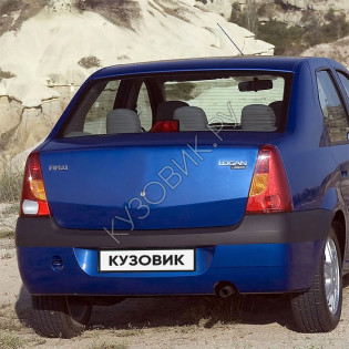 Бампер задний в цвет кузова Renault Logan 1 (2004-2009) Бампер задний в цвет кузова Renault Logan 1 (2004-2009)