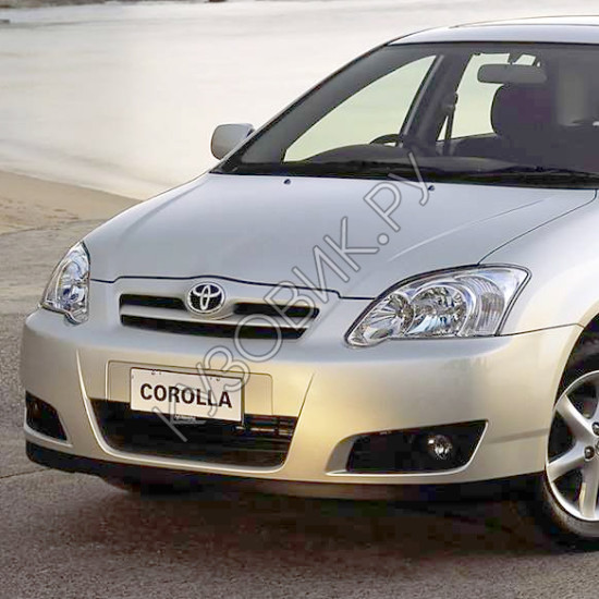 Бампер передний в цвет кузова Toyota Corolla E130 (2003-2006) хэтчбек рестайлинг Бампер передний в цвет кузова Toyota Corolla E130 (2003-2006) хэтчбек рестайлинг