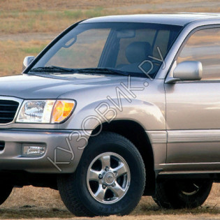 Крыло переднее левое в цвет кузова Toyota Land Cruiser 100 (1998-2007)