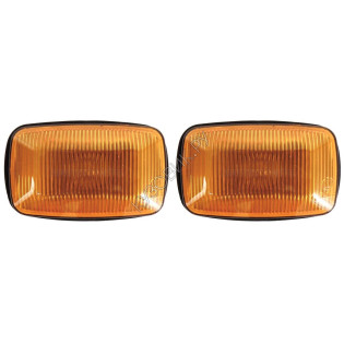 Поворотники Тойота Лэнд Крузер Toyota LandCruiser 100 (1998-2007) комплект 2 штуки левый и правый TYC высокое качество